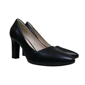 Cole Haan Womens 9B Grand.OS Black Leather Pump